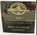 Amherst Railway Society Best in Show Award 2020